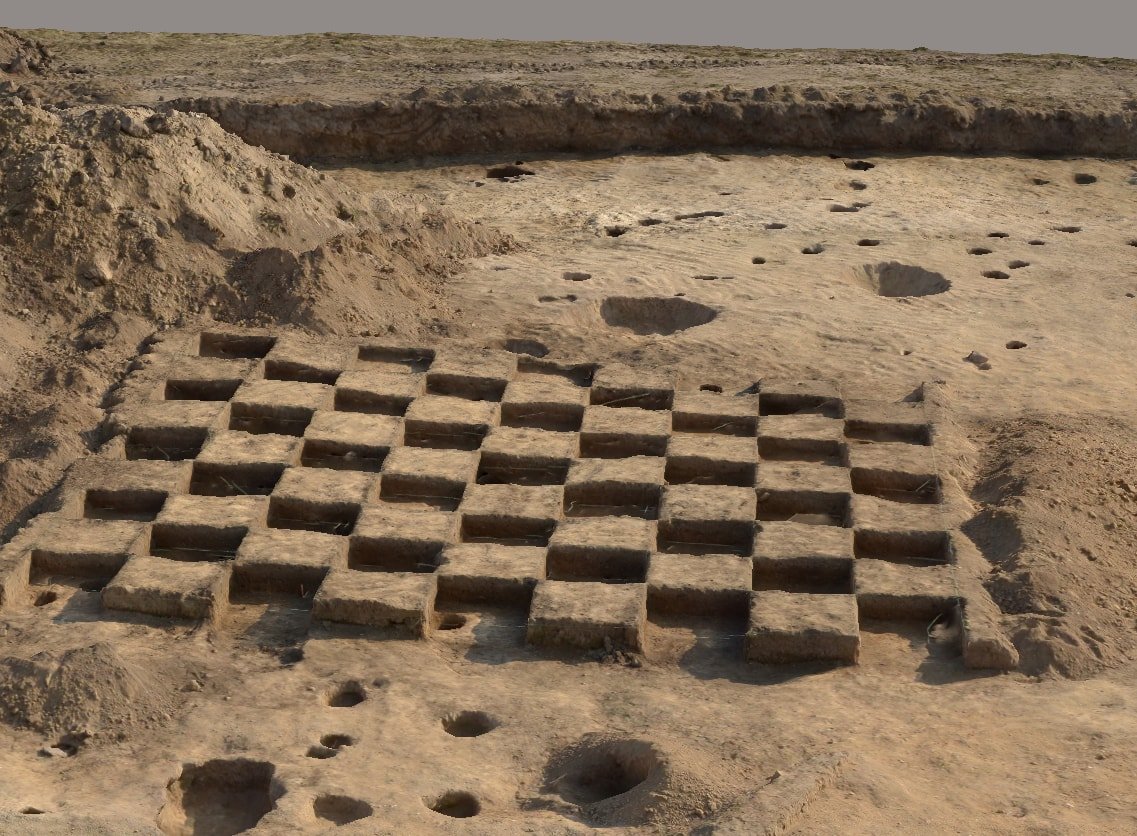 3D model prostorového rastru