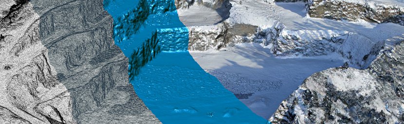 digital terrain model transection digital terrain model transection