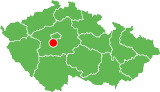 Standort von Březová-Oleško in Tschechien